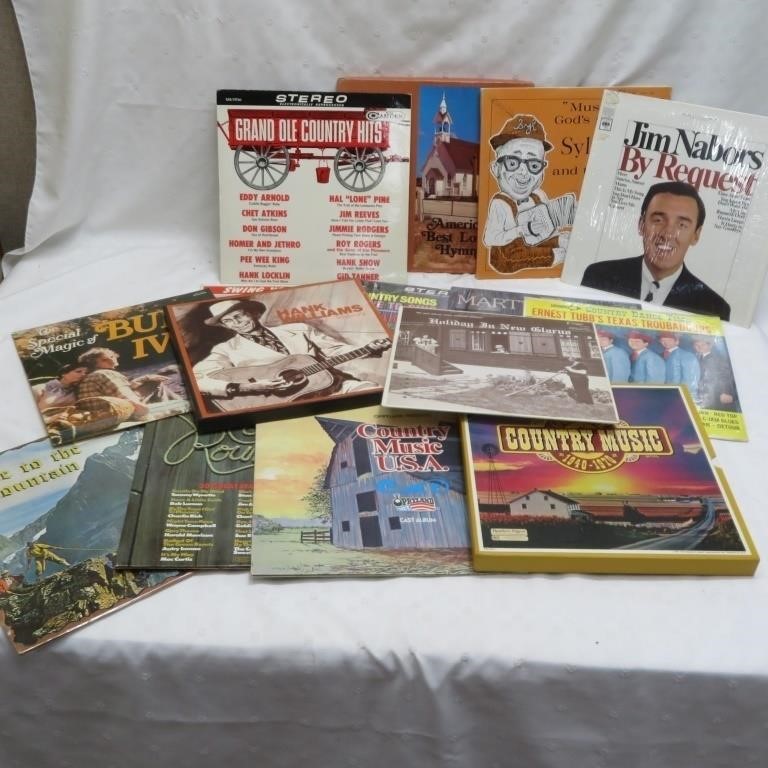 Vinyl Records - Country / Hymns  - Contents not