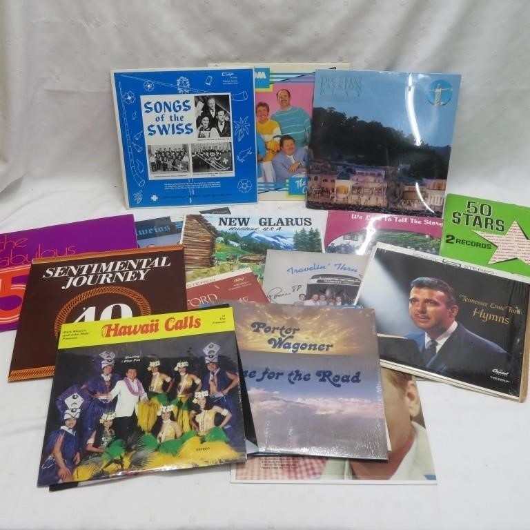 Vinyl Records - 1940's & 50's Hits etc - Contents