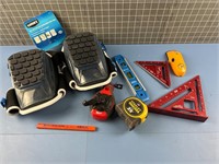 NEW HART KNEE PADS / LEVELS / VARIOUS TOOLS