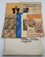 (E) Historical booklets and newspaper including