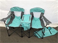Go Plus Double Folding Camping Chair