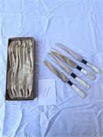5 Mother of Pearl Knives
