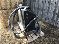 Frame mount Semi wet kit tank with lines