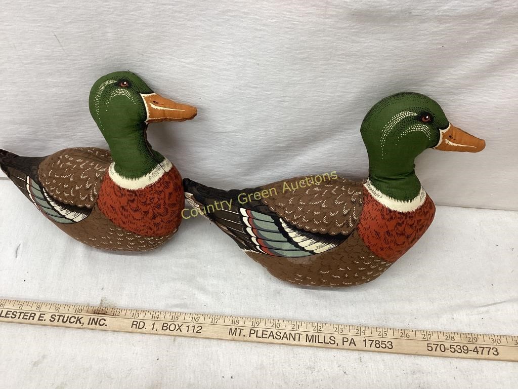 Stuffed Mallard Ducks