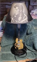 Vintage Elvis Presley Guitar Lamp
