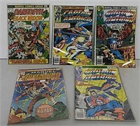 Five Marvel comics