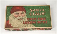 ANTIQUE PROPP SANTA CLAUS CHRISTMAS LIGHT SET