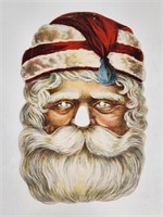 ANTIQUE SANTA MASK CHRISTMAS STORE ADVERTISING