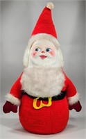 LARGE 2FT FELT SANTA CLAUS W/ PLASTIC FACE