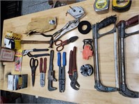 Nice Lot of Measuring Tapes, Hand Tools and More