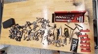 Large Lot of Socket Wrench Bits and other Bits