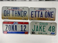 Ohio personalized license plates