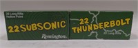 1000 Rounds Remington 22LR Cartridges In Boxes