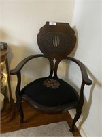 Victorian Needlepoint Chair