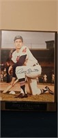 Rocky Colavito Signed Mounted 8x10
