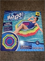 New Rainbow Ribbon Swim Ring
