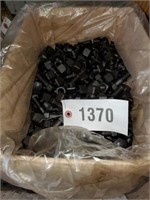 BOX OF NEW BLACK NUTS AND BOLTS ** READ