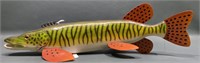 RICHARD BROOKS WOOD CARVED FISH DECOY