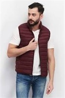 XL IZOD PUFFER VEST VELVET MAROON $85