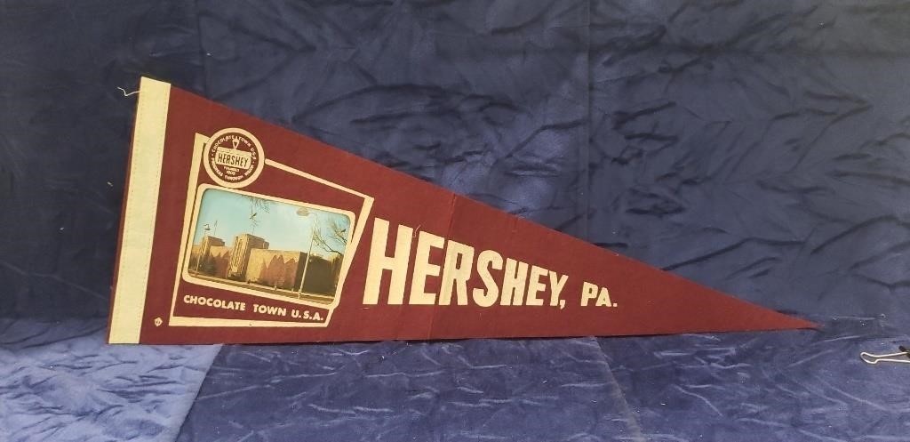 (1) Vintage Hershey, PA. Pennant