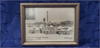 (1) Vintage Framed Hershey, PA. Photo (8"×6")