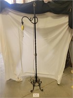 Metal Floor Lamp - no shade 66.5" Tall