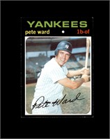 1971 Topps High #667 Pete Ward EX to EX-MT+