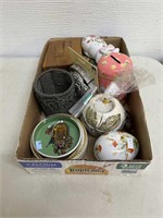This box has it all, assorted candles, candle