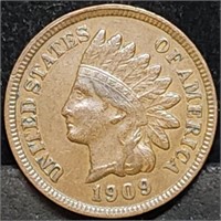 1909 Indian Head Cent from Set, High Grade