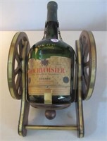 Cognac Bottle Cannon Display. Measures 14" Long.