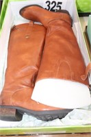 Sam Edelman Brown Leather Tall Boots (Size 6)