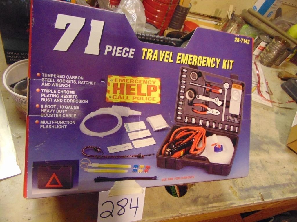 71Pc Travel Emergency Kit