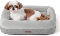 Lesure Bamboo Charcoal Memory Foam Dog Bed