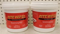 Lot of 2 Rite Wipes for Hands & Tools