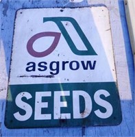 16"x20" Asgrow sign