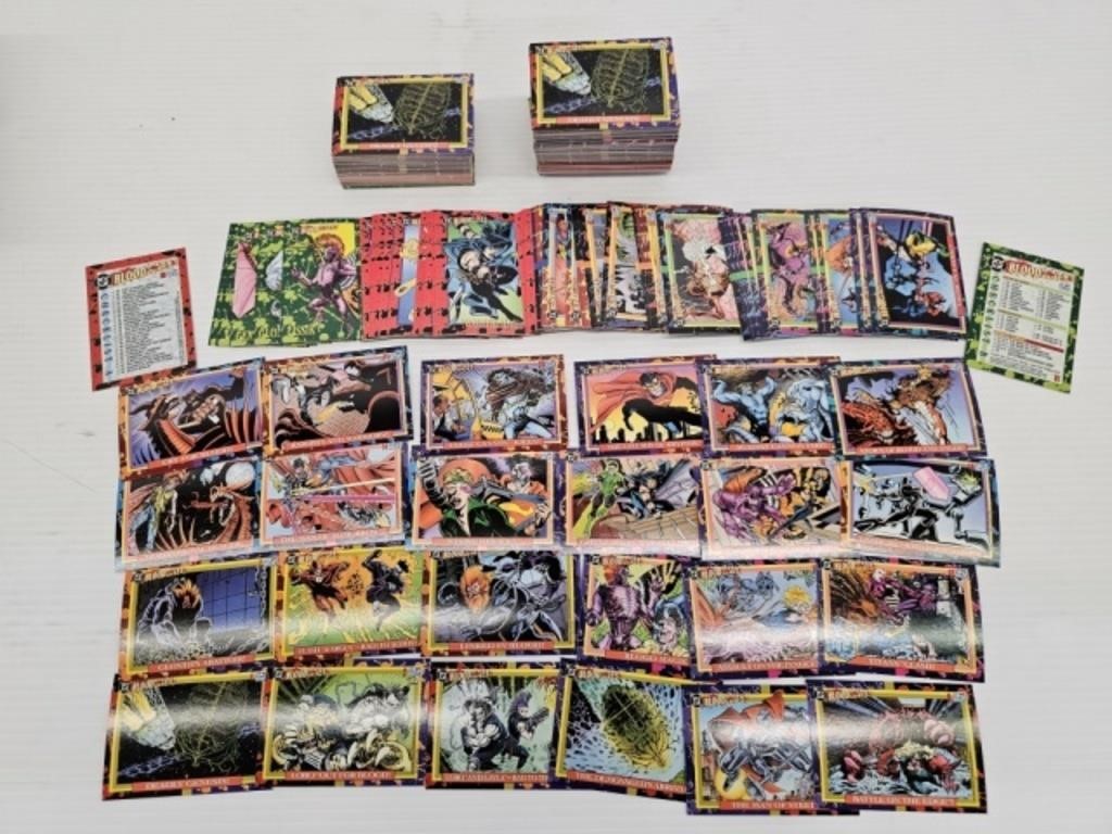 SETS OF BLOODLINE CARDS - 1 FULL, 1 NEAR FULL 1993