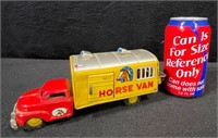 Vintage Tin Litho Horse Van #7