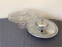 Assorted serving trays