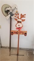 Handmade Christmas & Easter Wood Stand ( 2