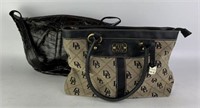 Dooney & Bourke Purse with Leather Accents & Elie