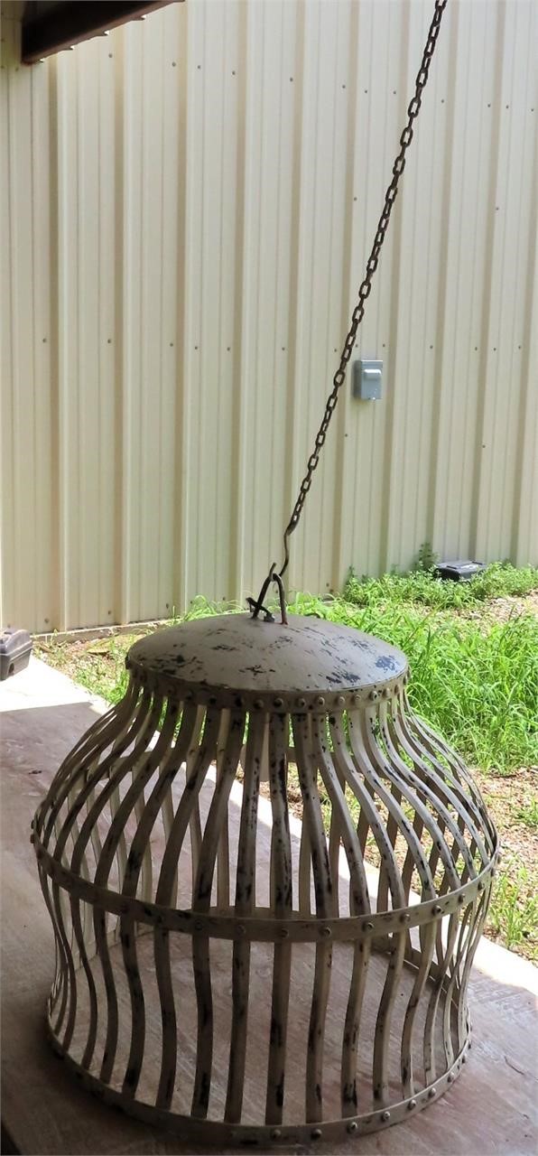 Steel Light Fixture, NEW, UNUSED. 22"W