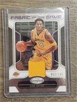 Kobe Bryant "Fabric of the Game" Card