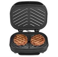 BELLA BLA17171 Electric Burger Grill Black NEW