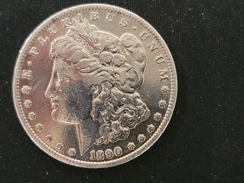 1890-P Morgan Dollar  90% Silver