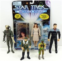 Star Trek Action Figure New in Package & 4 Other