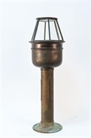 ANTIQUE BINNACLE SKYLIGHT WITH COMPASS