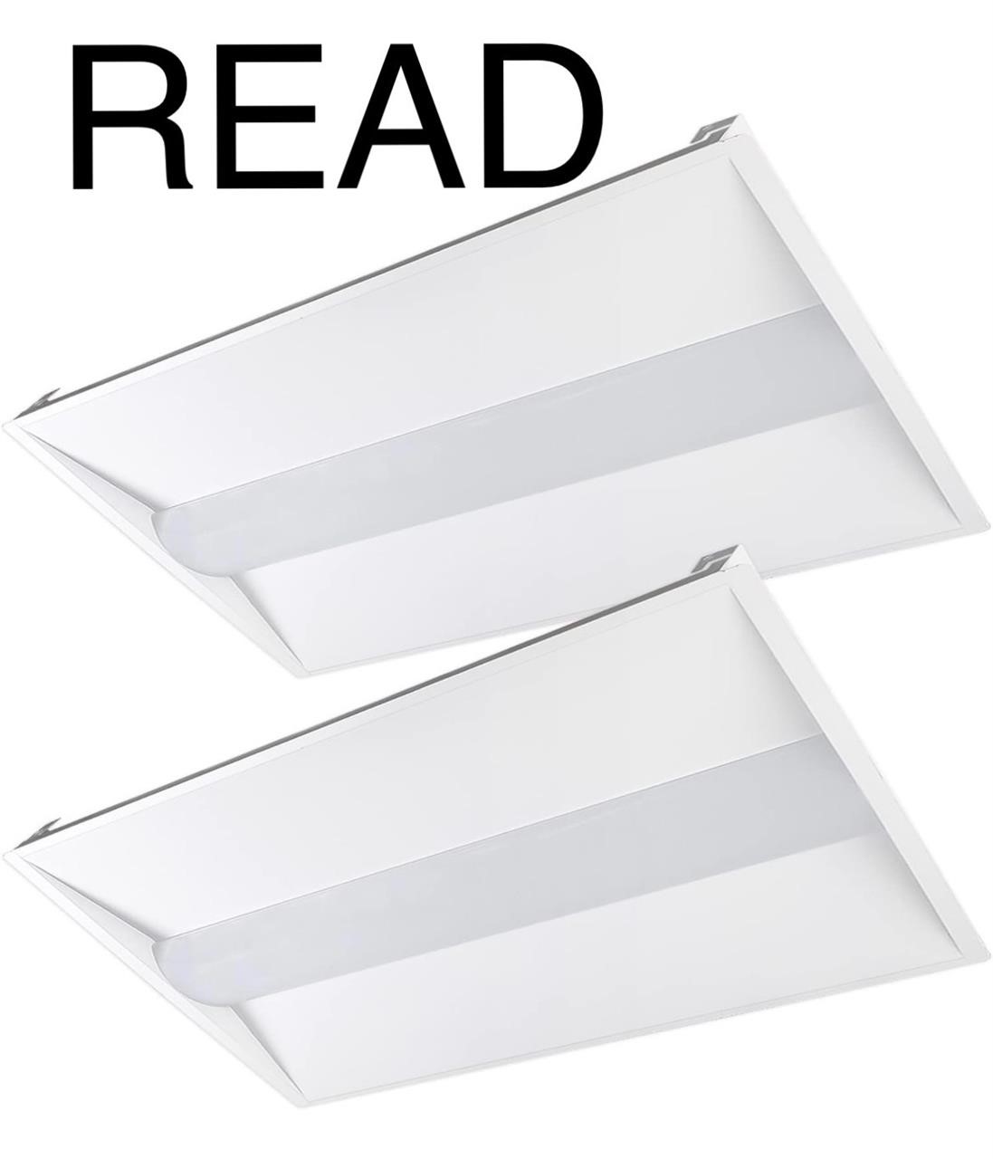 READ-2x4 LED Troffer Center Basket Panel