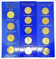 2008-2010 Presidential & Native American $1 Coins