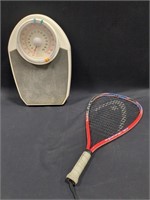 Bathroom scale, Titanium HEAD  Racquetball Racquet