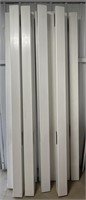 (CW) Plastic Fence Posts, 98.5”Lx5”W